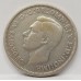 AUSTRALIA 1946 . FLORIN . ERROR / VARIETY . LARGE LOOP IN 6